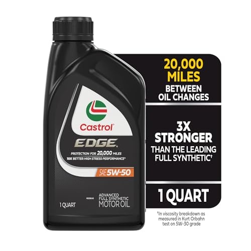 Aceite Castrol Edge 5W-50 Sintetico 946ml Paquete de 6 