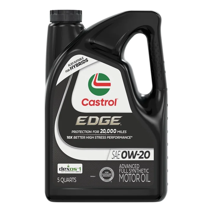 [079191231241] Aceite Castrol Edge 0W-20 Sintético 4.73 Litros