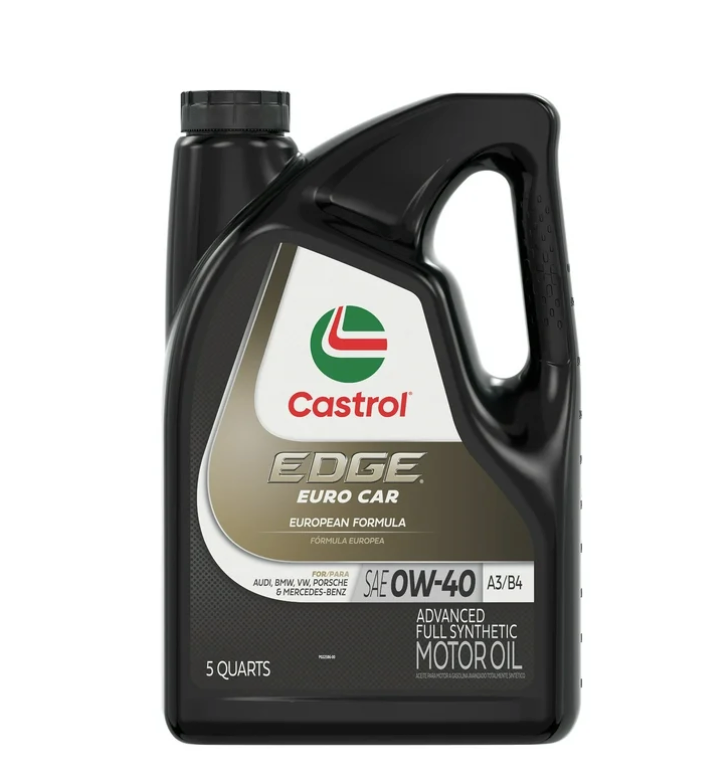 Aceite Castrol Edge 0w-40 Euro Sintetico 4.73 Litros