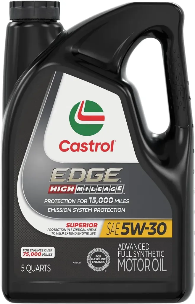 [079191222423] Aceite Castrol Edge 5W-30 Alto Kilometraje Sintético 4.73 Litros