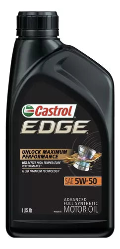 [079191262504] Aceite Castrol Edge 5W-50 Sintético 946ml