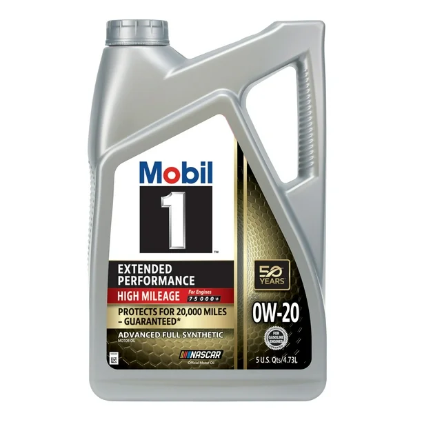 [071924150195] Aceite Mobil 1 0W-20 Extended Performance Alto Kilometraje Sintético 4.73 Litros