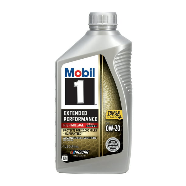 [071924150164] Aceite Mobil 1 0W-20 Extended Performance Alto Kilometraje 100% Sintético 946ml