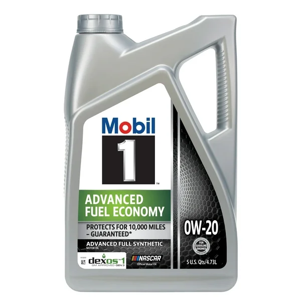 Aceite Mobil 1 0W-20 Fuel Economy Sintetico 4.73 Litros