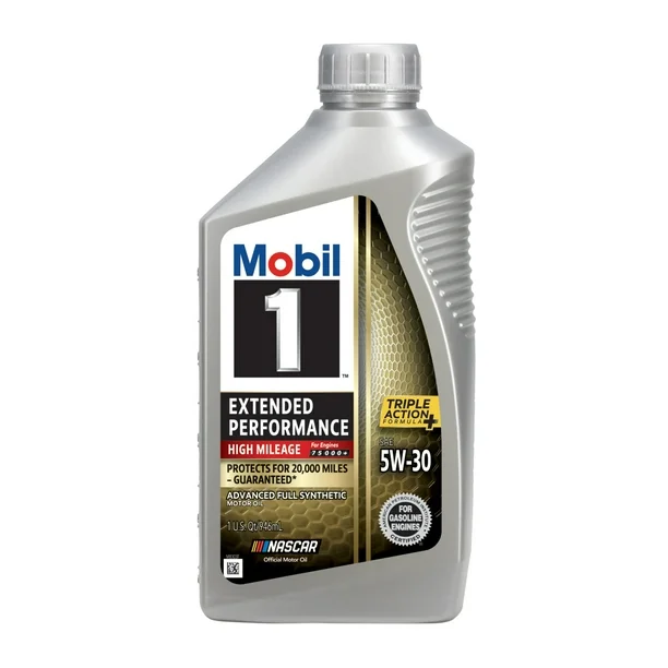 [071924150188] Aceite Mobil 1 5W-30 Extended Performance Alto Kilometraje Sintético 946ml