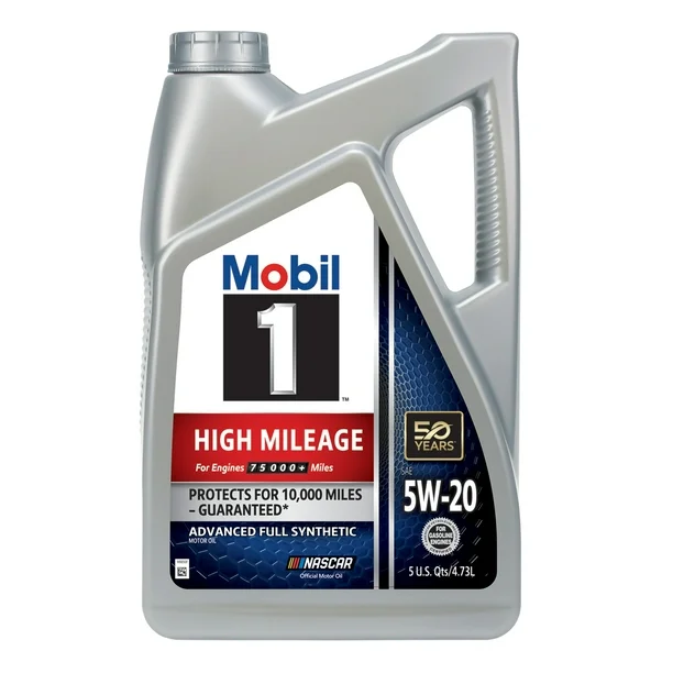 Aceite Mobil 1 5W-20 Alto Km Sintético 4.73L