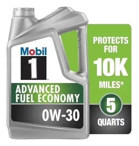 Aceite Mobil 1 0W-30 Advanced Fuel Economy Sintético 4.73 Litros