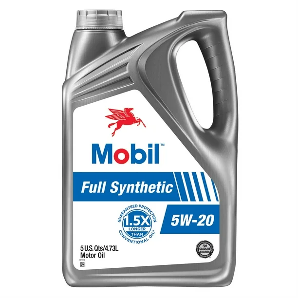 Aceite Mobil Full Synthetic 5W-20 4.73 Litros