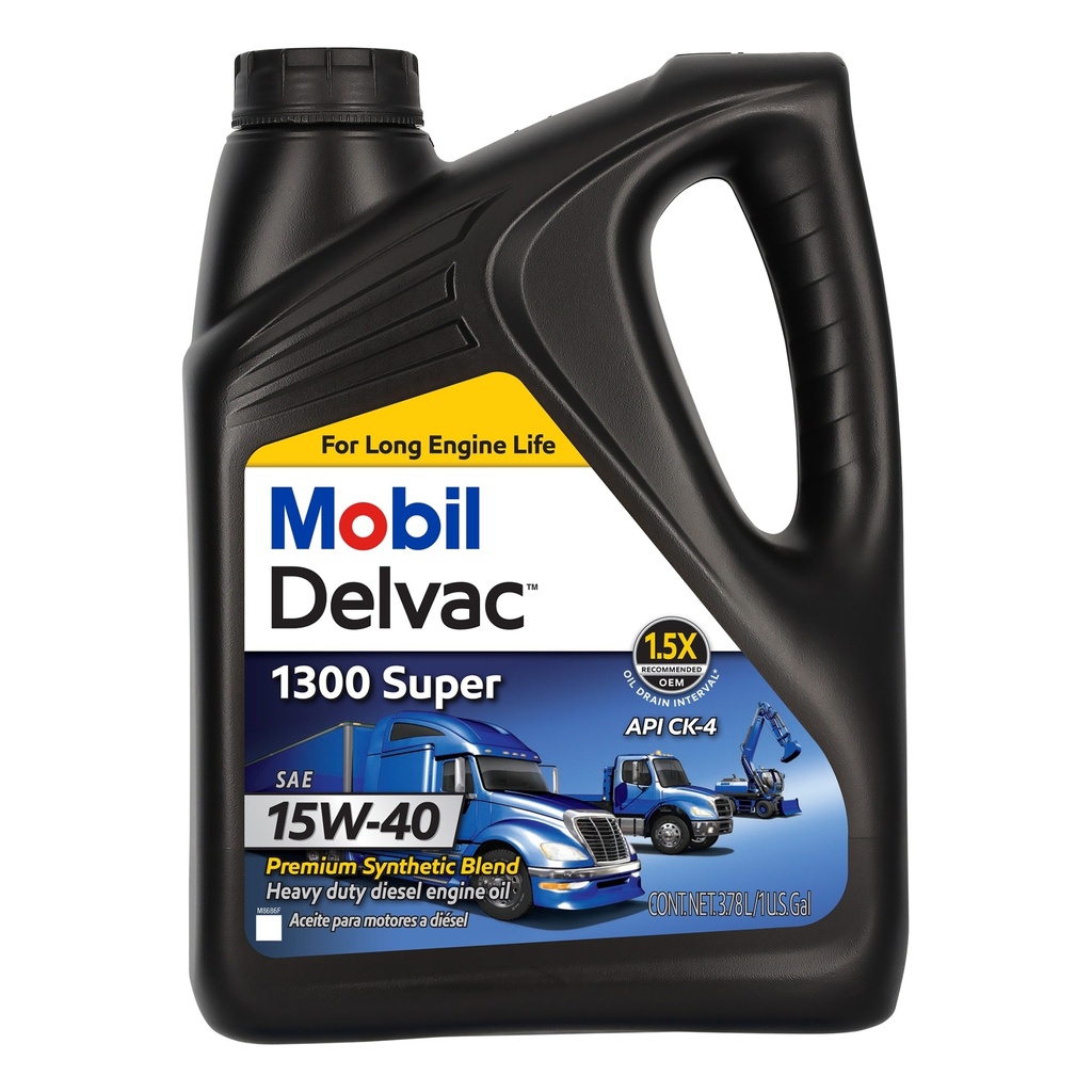 [071924448193] Aceite Mobil Delvac 15W-40 1300 Super 3.78 Litros