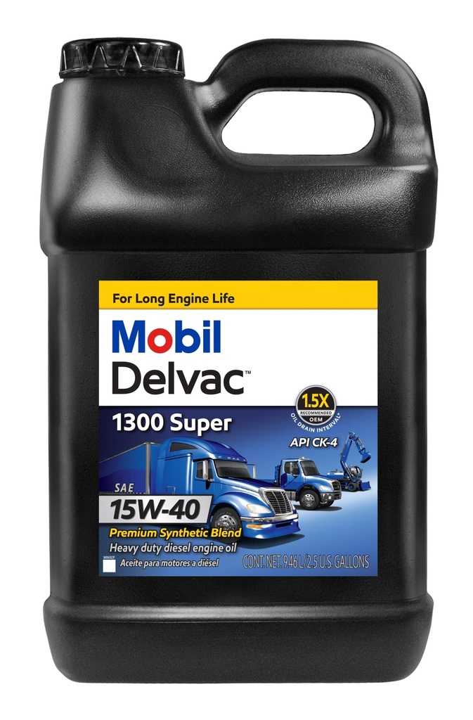 [071924448209] Aceite Mobil Delvac 15W-40 1300 Super  9.46 litros