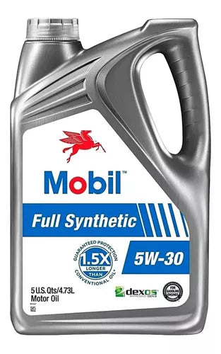 Aceite Mobil Full Synthetic 5W-30 4.73 Litros