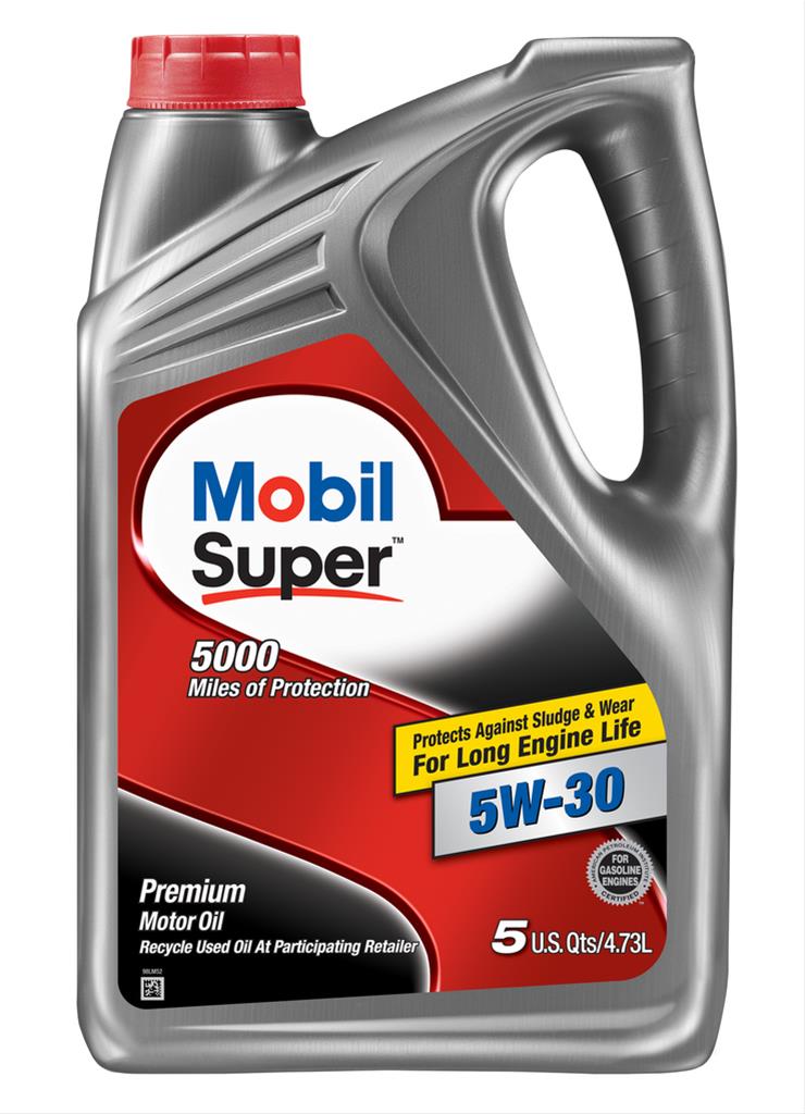 Aceite Mobil Super 5000 5W-30 4.73 Litros