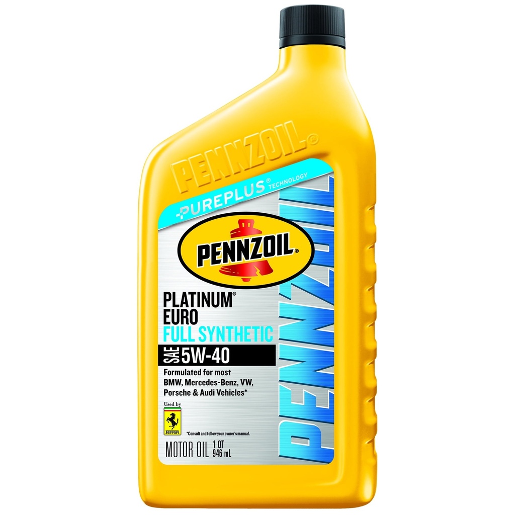 [071611020190] Aceite Pennzoil Platinum Euro 5W-40 946ml