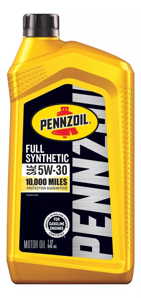 [071611022798] Aceite Pennzoil Sintetico 5w-30 946ml