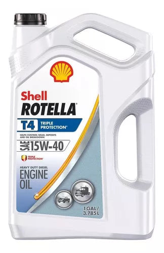 [021400402782] Aceite Shell Rotella Triple Proteccion T4 15w40 3.78lts