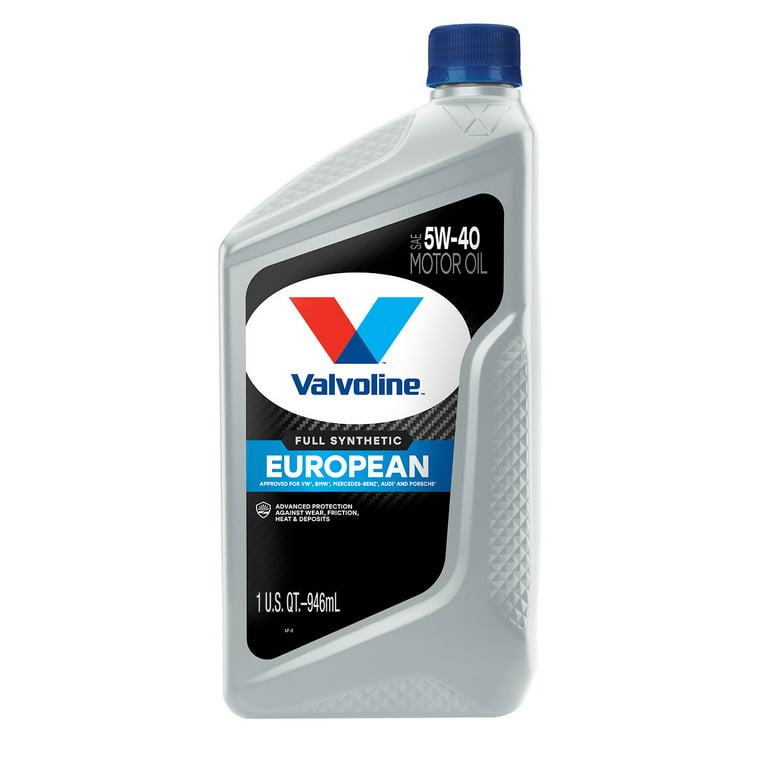 Aceite Valvoline 5W-40 Formula Europea Sintetico 946ml