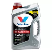 Aceite Valvoline 5W-20 Alto Kilometraje 4.73 Litros