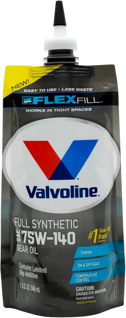 [074130046320] Aceite Valvoline SAE 75W-140 completo para engranajes