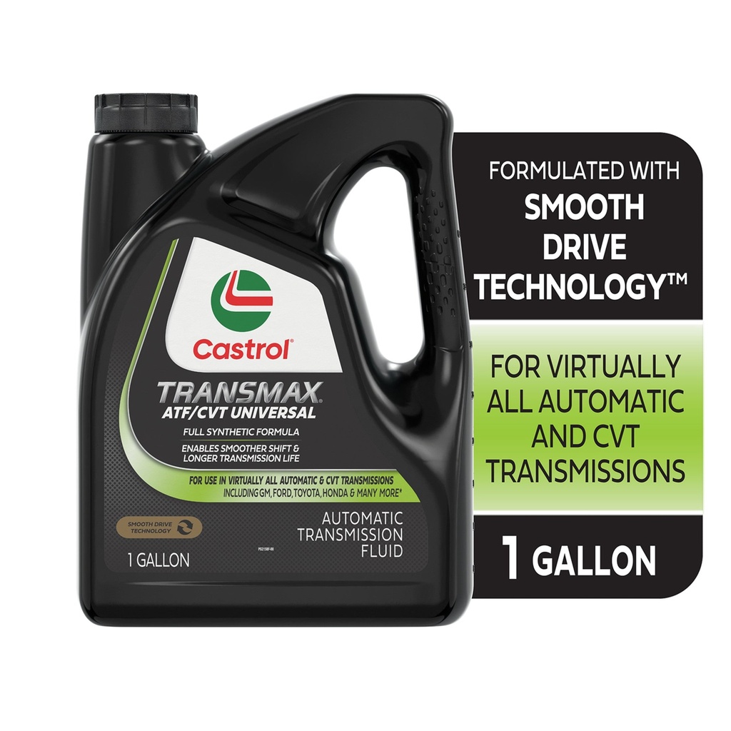 [079191218860] Castrol Transmax Fluido de Transmisión Automática Universal ATF/CVT 3.78 litros