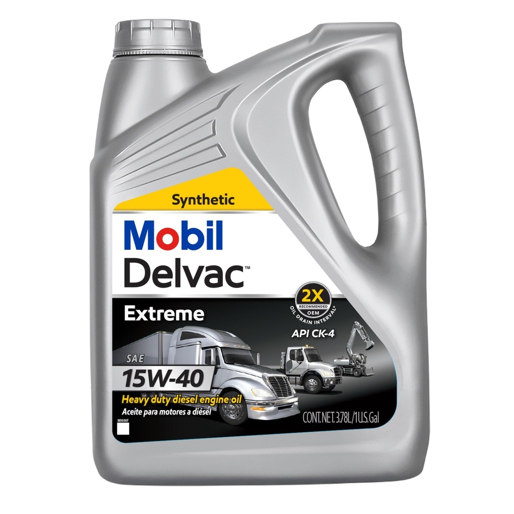 [071924116351] Aceite Mobil Delvac 15W-40 Extreme Sintético 3.78 Litros