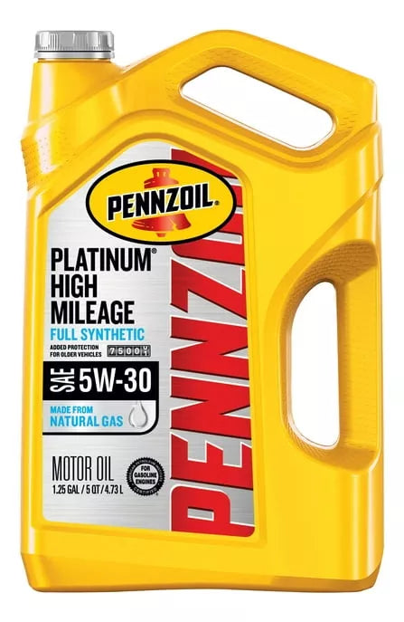 Aceite Pennzoil Platinum Alto Km Sintetico  5w-30  4.73 Litros