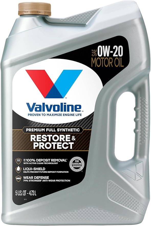 [074130071780] Aceite Valvoline Restore y Protect  0W-20 4.73 Litros