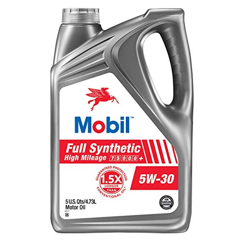 [071924200111] Aceite Mobil 5w-30 Full Synthetic Alto Kilometraje 4.73 Litros