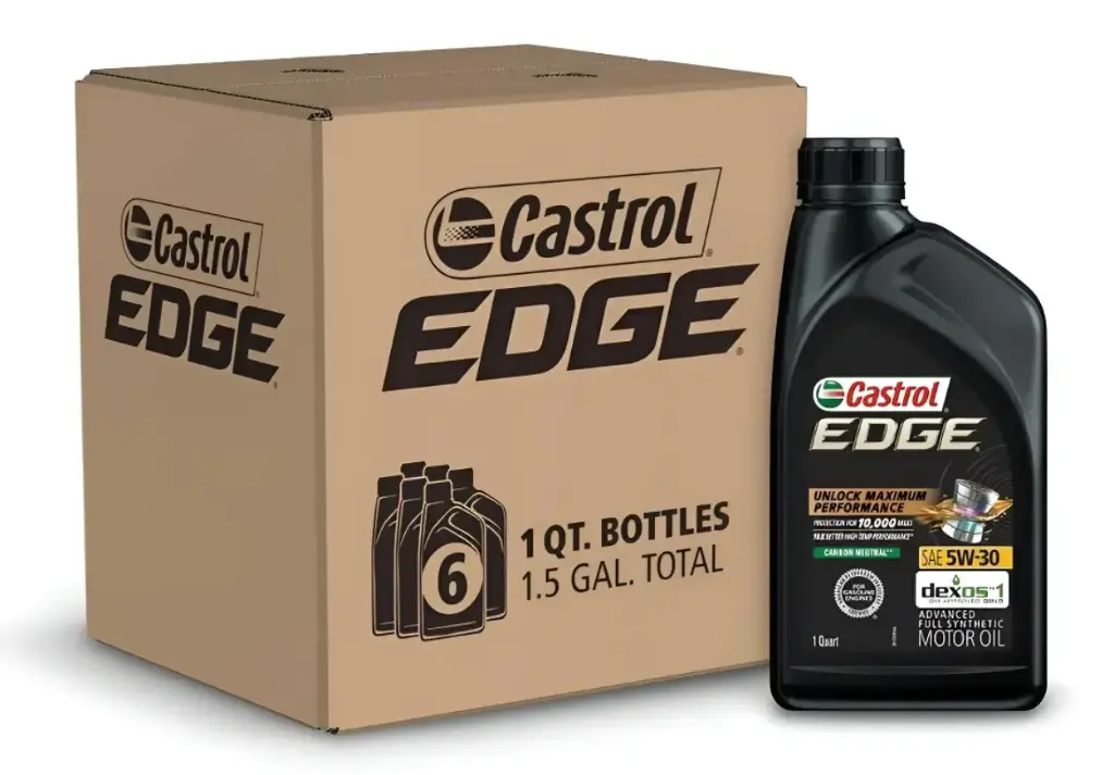 [079191216897] Aceite Castrol Edge 5W-30 Sintetico 946ml Paquete de 6