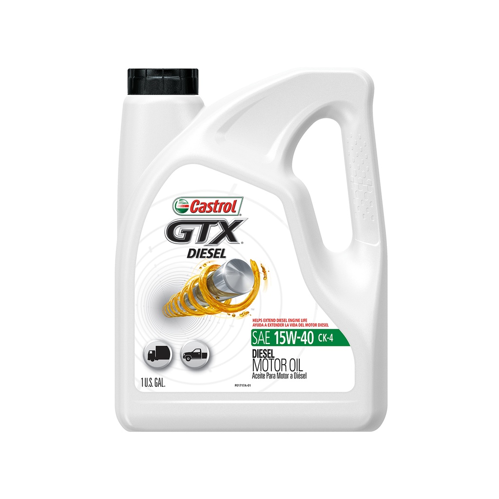Aceite Castrol GTX CK-4 15W-40 3.78 Litros
