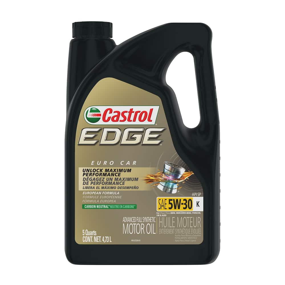 Aceite Castrol Edge 5W-30 K Euro Sintético 4.73 Litros