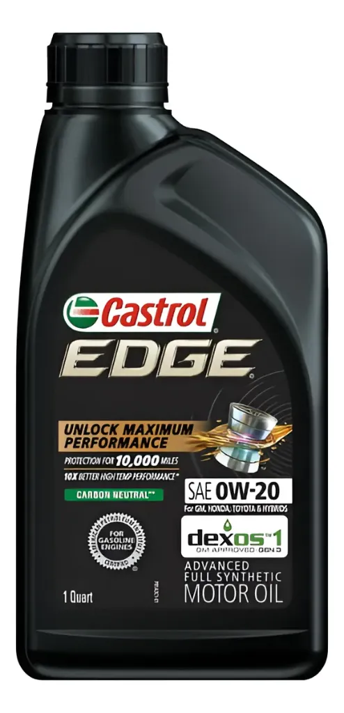 Aceite Castrol Edge 0w20 Sintetico 946ml