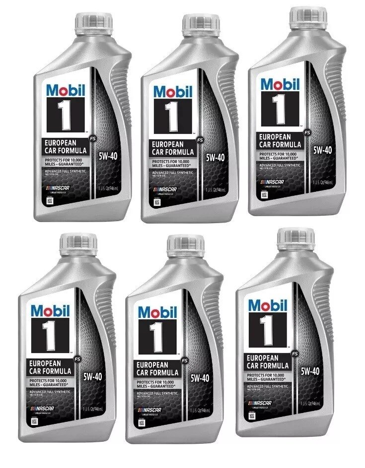 Aceite Mobil 1 5W-40 Euro Sintético 946ml Pack de 6