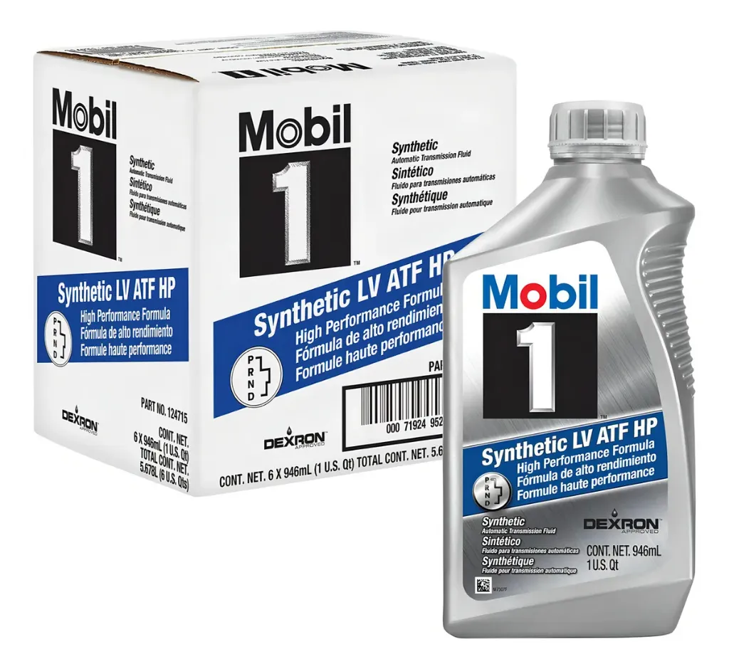 [071924952034] Aceite Mobil 1 LV ATF Transmision 946ml Pack de 6