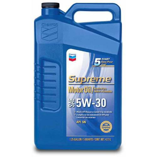 [023968064037] Aceite Chevron Supreme 5w-30 Semisintetico 4.73 Litros